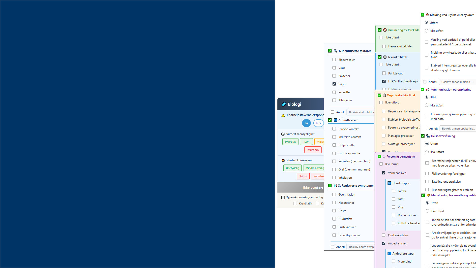 Intuitiv risikokartlegging med strukturerte arbeidsflyter